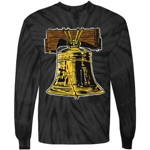 Liberty Bell Novelty Philadelphia Liberty Bell Tie-Dye Long Sleeve Shirt