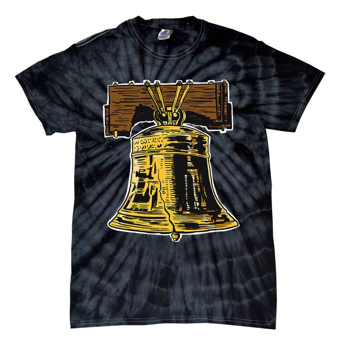 Liberty Bell Novelty Philadelphia Liberty Bell Tie-Dye T-Shirt