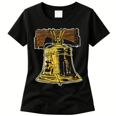 Liberty Bell Novelty Philadelphia Liberty Bell Womens T-Shirt