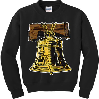Liberty Bell Novelty Philadelphia Liberty Bell Kids Sweatshirt