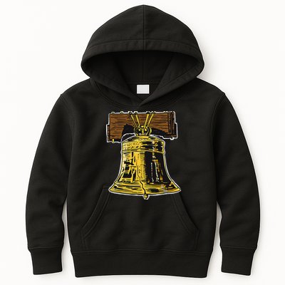 Liberty Bell Novelty Philadelphia Liberty Bell Kids Hoodie