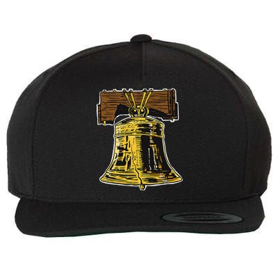 Liberty Bell Novelty Philadelphia Liberty Bell Wool Snapback Cap