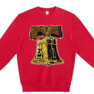 Liberty Bell Novelty Philadelphia Liberty Bell Premium Crewneck Sweatshirt