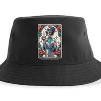 La Bruja No Cafecito No Magic Skeleton Sustainable Bucket Hat