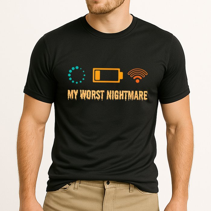 Low Battery No Wifi And Game Buffering My Worst Nightmare Gift Performance Shirt