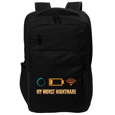 Low Battery No Wifi And Game Buffering My Worst Nightmare Gift Impact Tech Backpack
