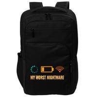 Low Battery No Wifi And Game Buffering My Worst Nightmare Gift Impact Tech Backpack