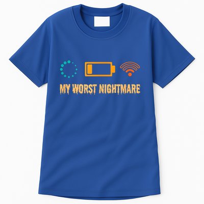 Low Battery No Wifi And Game Buffering My Worst Nightmare Gift Tall T-Shirt