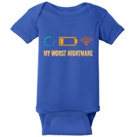 Low Battery No Wifi And Game Buffering My Worst Nightmare Gift Baby Bodysuit