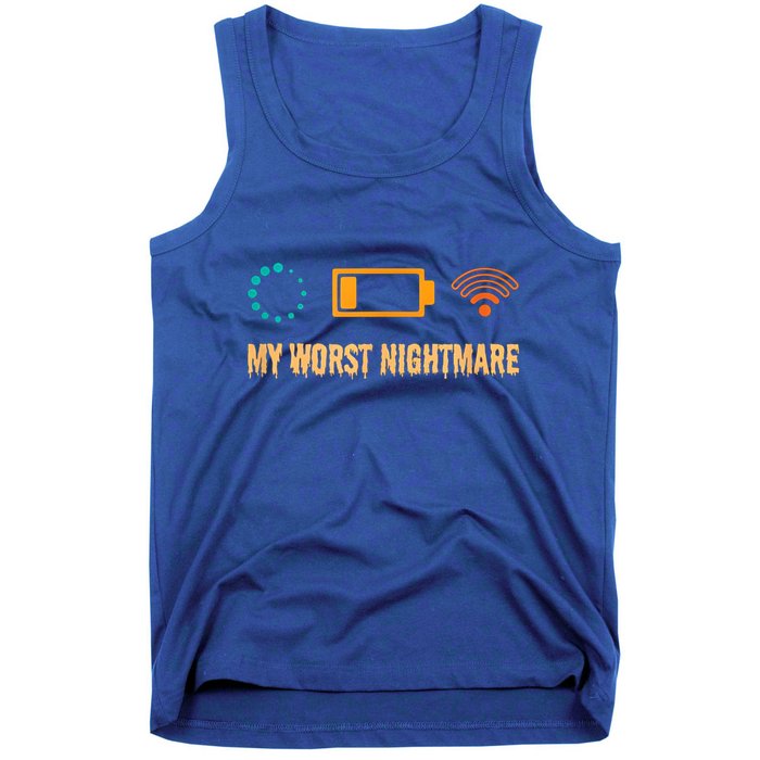 Low Battery No Wifi And Game Buffering My Worst Nightmare Gift Tank Top