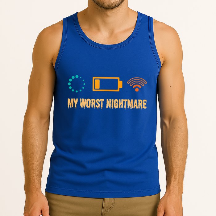 Low Battery No Wifi And Game Buffering My Worst Nightmare Gift Tank Top