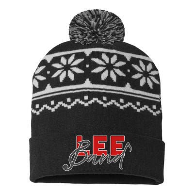 Lee Band New Logo USA-Made Snowflake Beanie