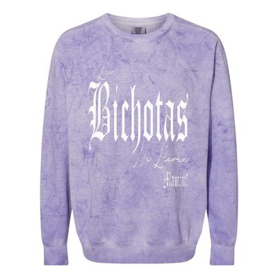 Las Bichotas No Lloran Mamiii Colorblast Crewneck Sweatshirt