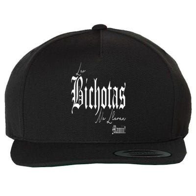 Las Bichotas No Lloran Mamiii Wool Snapback Cap