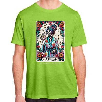 La Bruja No Cafecito No Magic Skeleton Adult ChromaSoft Performance T-Shirt