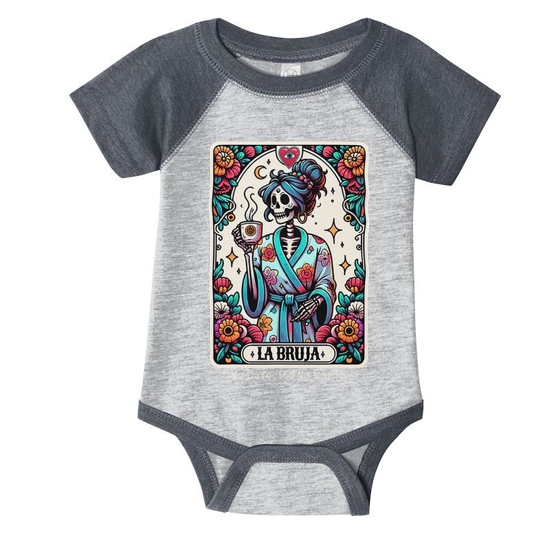 La Bruja No Cafecito No Magic Skeleton Infant Baby Jersey Bodysuit
