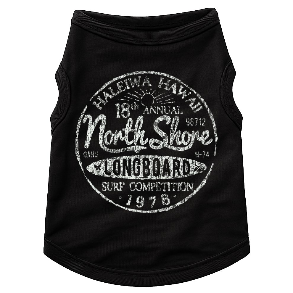 Long Board North Shore Surf Hawaii Beach Doggie Tank