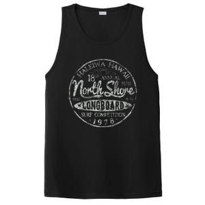 Long Board North Shore Surf Hawaii Beach PosiCharge Competitor Tank