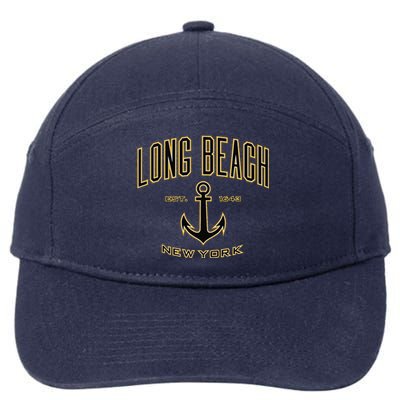 Long Beach New York 7-Panel Snapback Hat