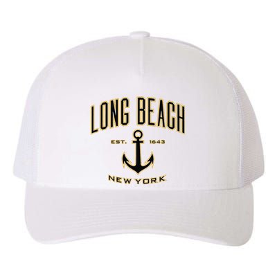 Long Beach New York Yupoong Adult 5-Panel Trucker Hat