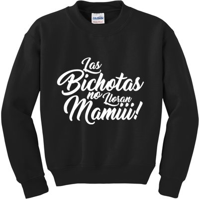 Las Bichotas No Lloran Mamiii Party Kids Sweatshirt