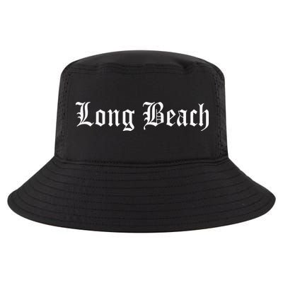 Long Beach Old English Vintage Rap Hip Hop Music Cool Comfort Performance Bucket Hat