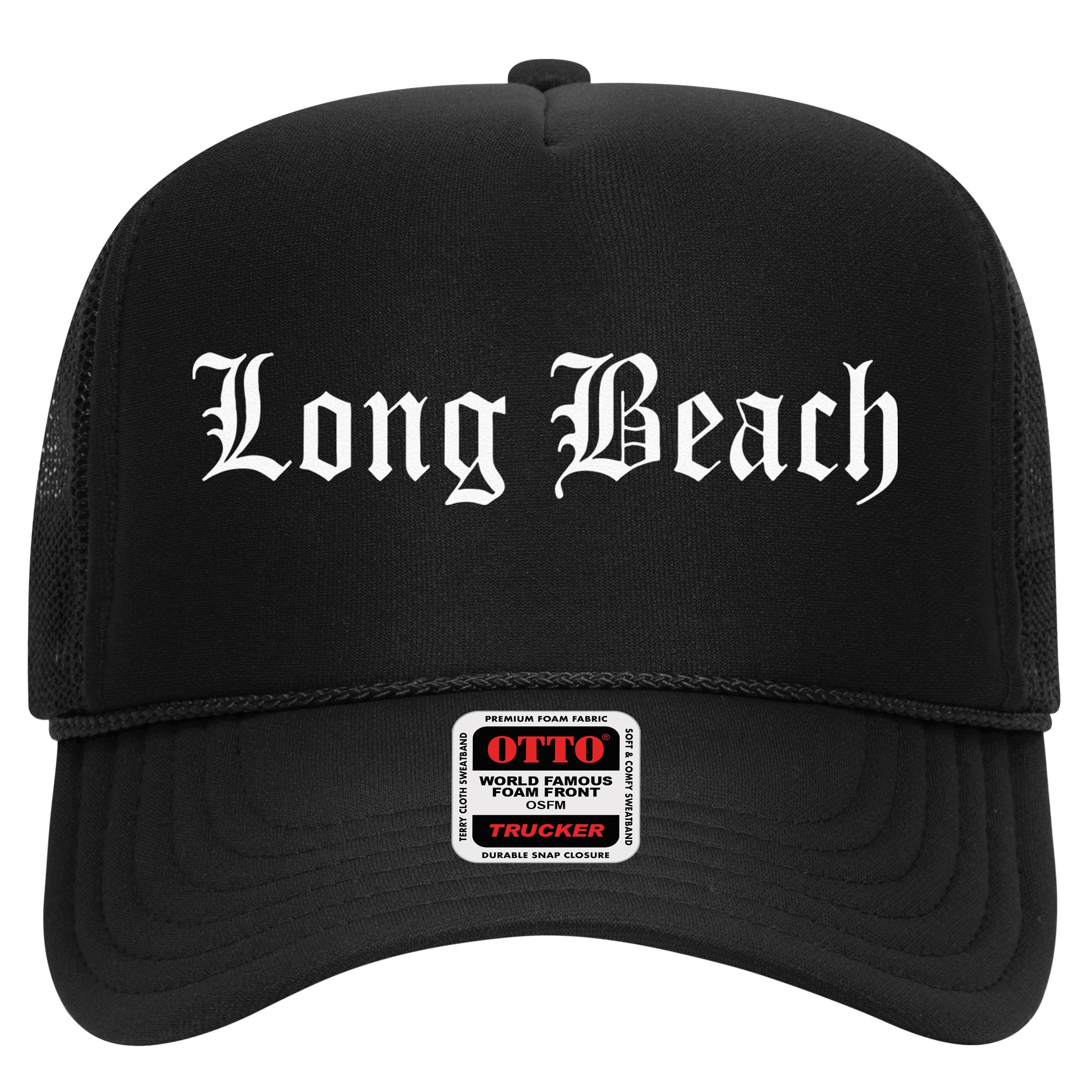 Long Beach Old English Vintage Rap Hip Hop Music Hat
