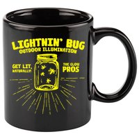 Lightnin' Bug Outdoor Illumination Get Lit Naturally The  11oz C Handle Ceramic Mug