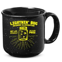 Lightnin' Bug Outdoor Illumination Get Lit Naturally The  15oz Campfire Ceramic Mug