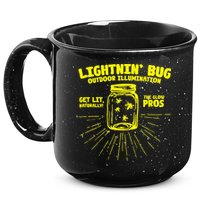 Lightnin' Bug Outdoor Illumination Get Lit Naturally The  15oz Campfire Ceramic Mug