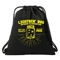 Lightnin' Bug Outdoor Illumination Get Lit Naturally The  Drawstring Bag