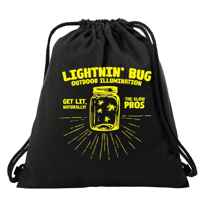 Lightnin' Bug Outdoor Illumination Get Lit Naturally The  Drawstring Bag