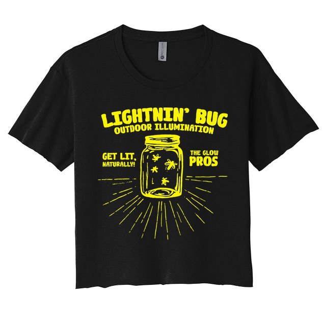 Lightnin' Bug Outdoor Illumination Get Lit Naturally The  Crop Top