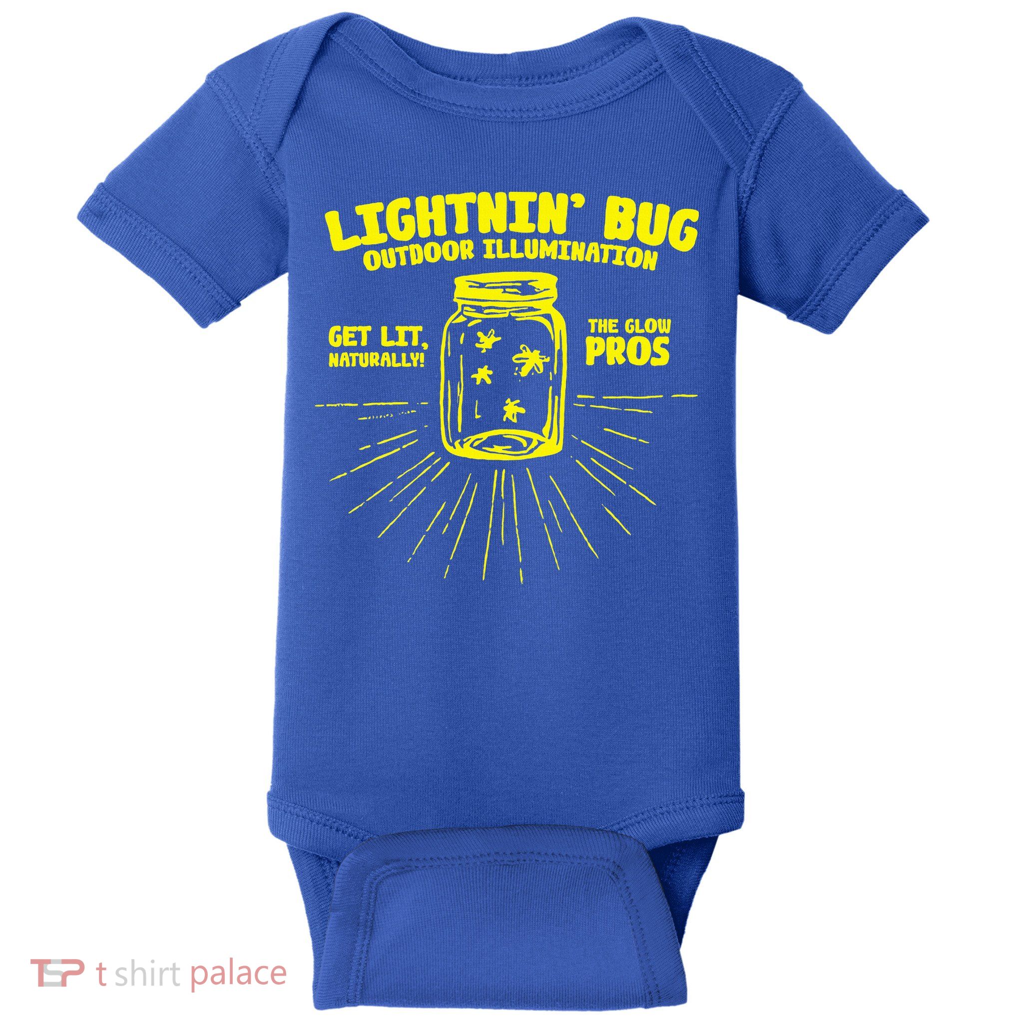 Lightnin' Bug Outdoor Illumination Get Lit Naturally The  Baby Bodysuit