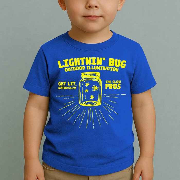 Lightnin' Bug Outdoor Illumination Get Lit Naturally The  Toddler T-Shirt