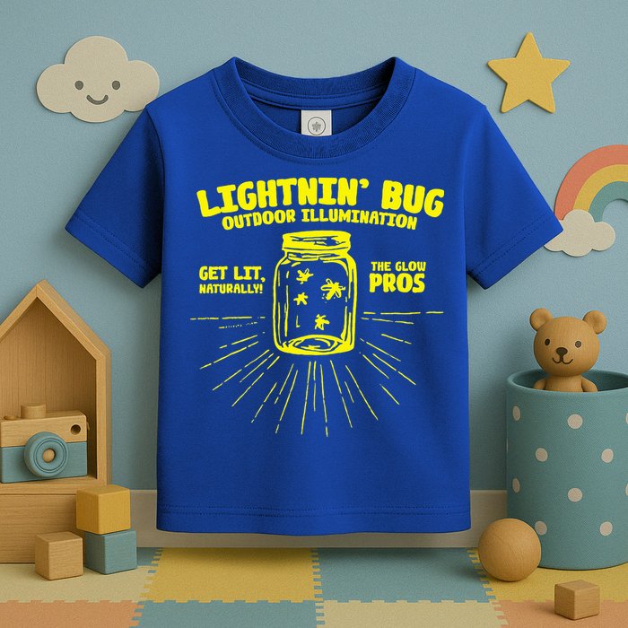 Lightnin' Bug Outdoor Illumination Get Lit Naturally The  Toddler T-Shirt
