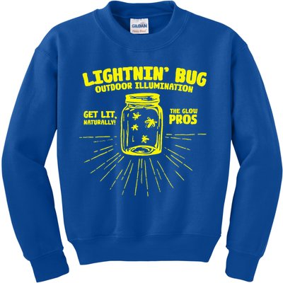 Lightnin' Bug Outdoor Illumination Get Lit Naturally The  Kids Sweatshirt