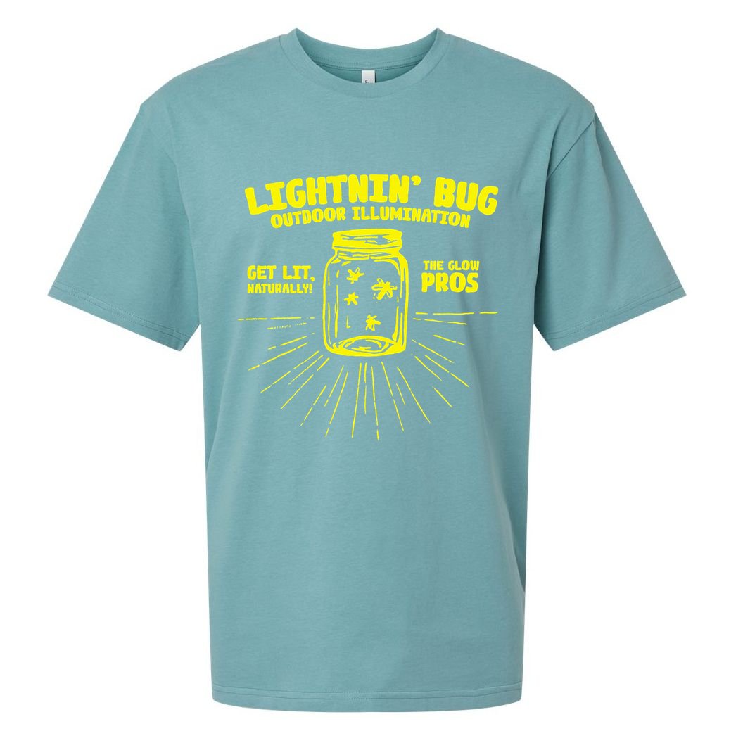 Lightnin' Bug Outdoor Illumination Get Lit Naturally The  Sueded Cloud Jersey T-Shirt