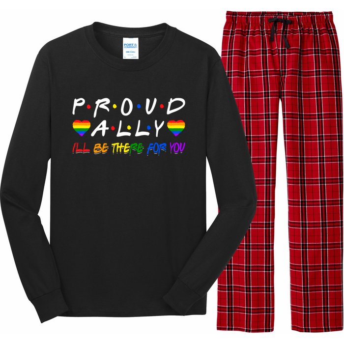 Lgbtq Black Pride Proud Ally Lesbian Gay Gift Long Sleeve Pajama Set