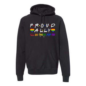 Lgbtq Black Pride Proud Ally Lesbian Gay Gift Premium Hoodie