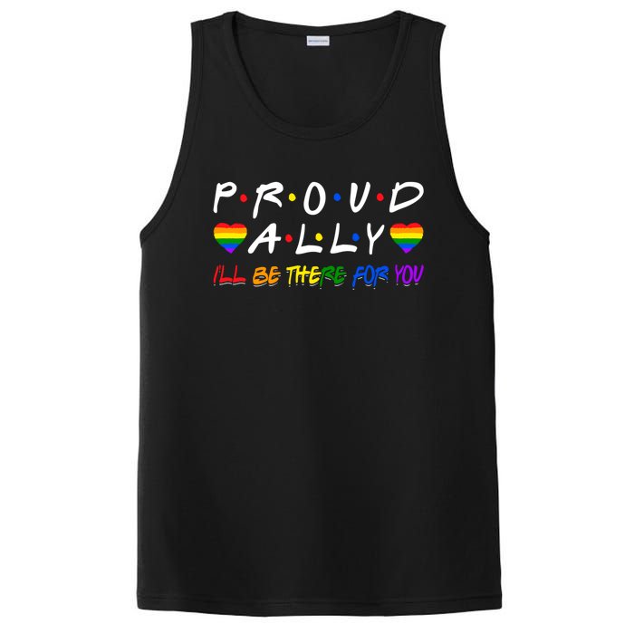 Lgbtq Black Pride Proud Ally Lesbian Gay Gift PosiCharge Competitor Tank