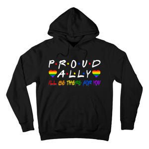 Lgbtq Black Pride Proud Ally Lesbian Gay Gift Tall Hoodie