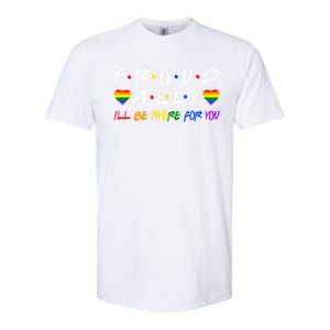 Lgbtq Black Pride Proud Ally Lesbian Gay Gift Softstyle CVC T-Shirt