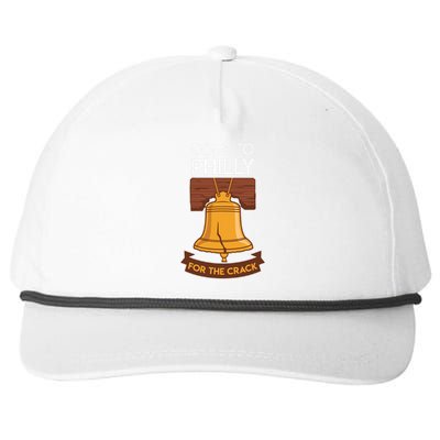 Liberty Bell Philadelphia Come To Philly For The Crack Snapback Five-Panel Rope Hat