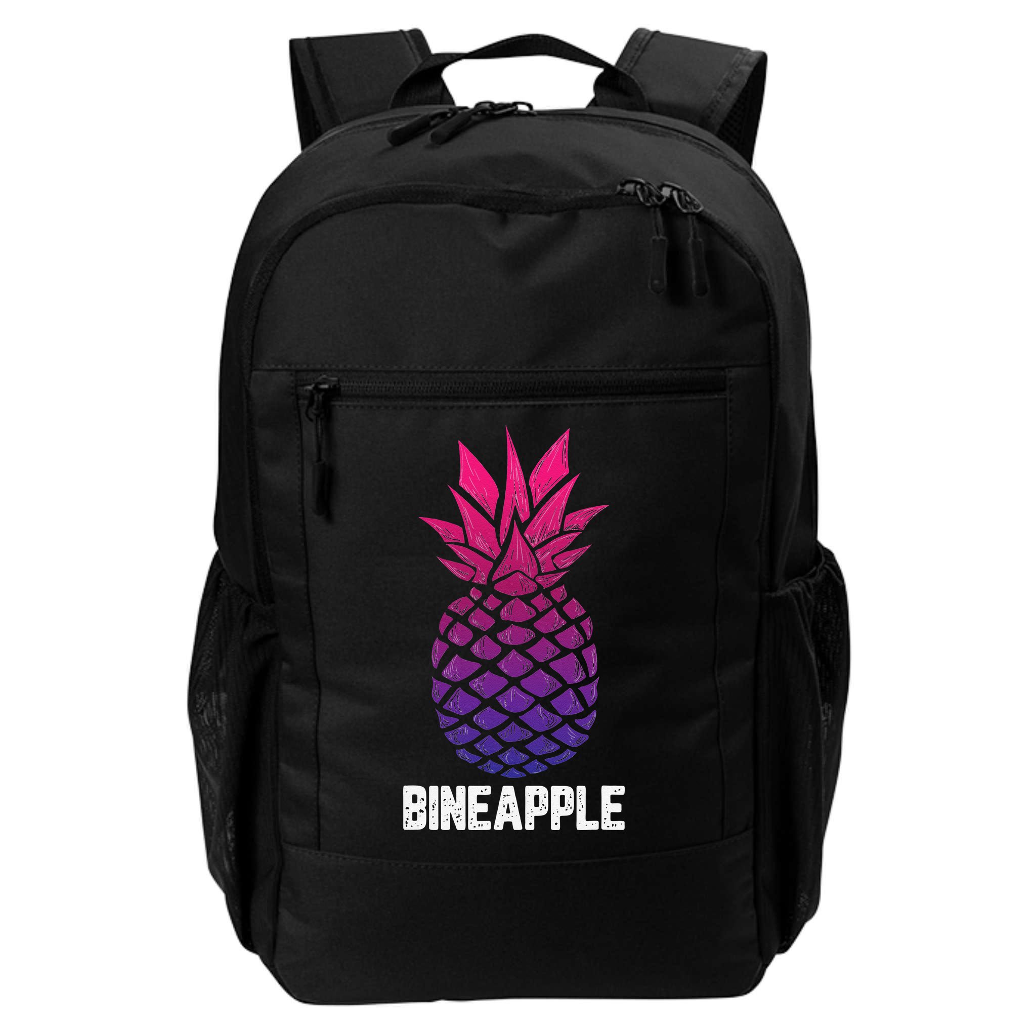 LGBTQ BiSexual Pineapple Tropical Summer Cool Pride Gifts Backpack