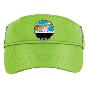 Labuan Bajo Pink Island Adult Drive Performance Visor