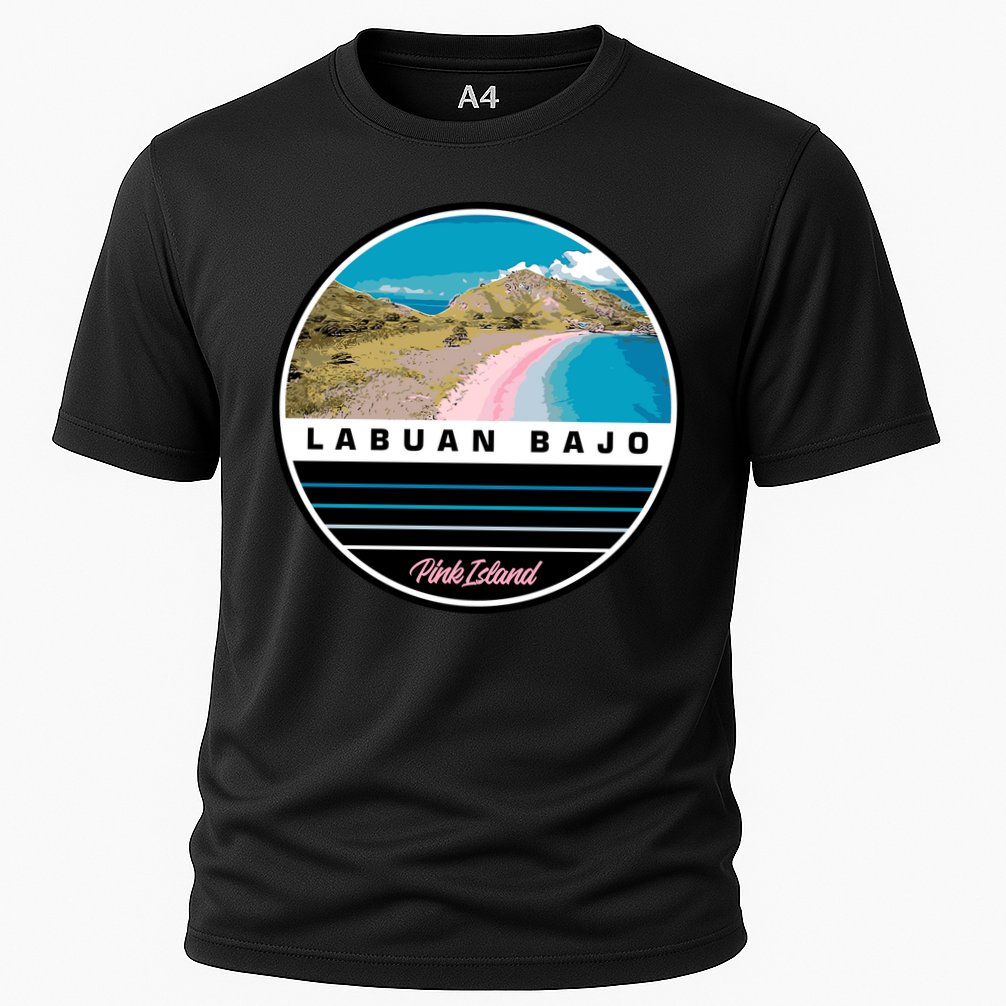 Labuan Bajo Pink Island Performance Shirt