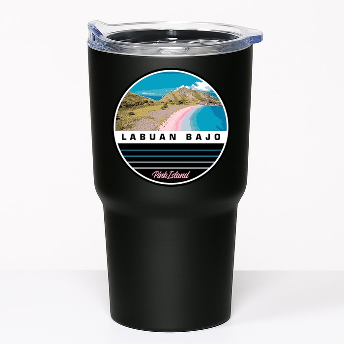 Labuan Bajo Pink Island Tumbler