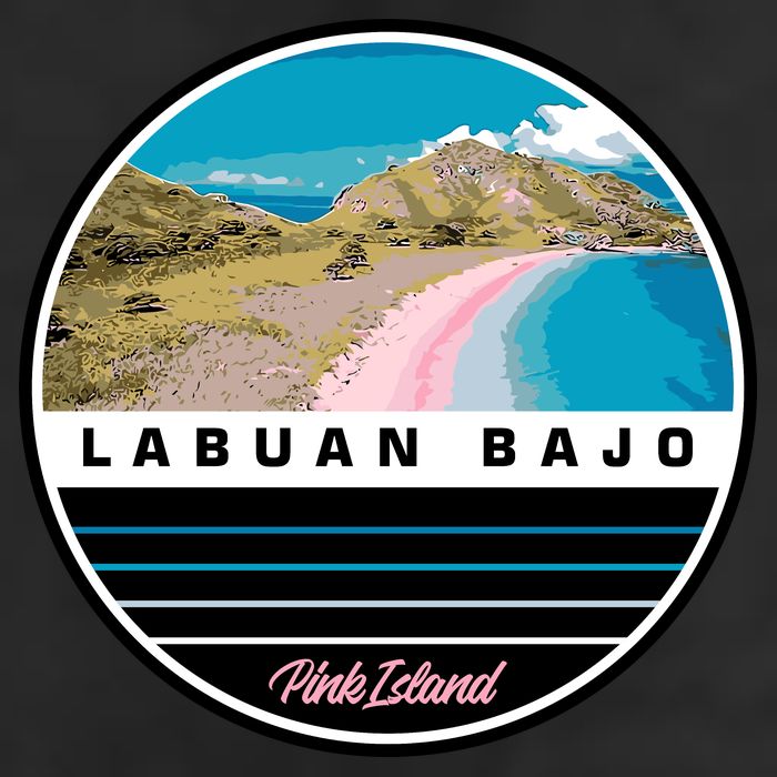 Labuan Bajo Pink Island Tumbler