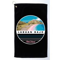 Labuan Bajo Pink Island Golf Towel